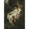 thumbnail image 2 of Anton Ebert 14x18 Gold Ornate Wood Frame and Double Matted Museum Art Print Titled - Spring in the Woods (1875), 2 of 4