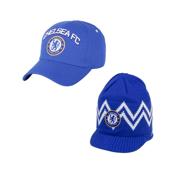 Chelsea Fc beanie visor and Cap soccer hat cap official adjustable licensed product 5