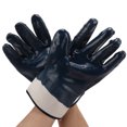thumbnail image 3 of Guantes resistentes al aceite guantes de inmersión antideslizantes transpirables de goma impermeables lavables resistentes al desgaste con revestimiento de nitrilo para, 3 of 8