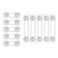 thumbnail image 4 of Cerraduras de seguridad para niños, 10 piezas Cerraduras de seguridad para niños Cerraduras de gabinete de seguridad para niños Cerradura de seguridad para niños Diseño elevado, 4 of 8