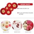 thumbnail image 3 of COOPHYA 12Pcs Paper Fans Party Supplies For Door Decoration In New Year Festivals, 3 of 6