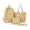 Yellow, variant on Otqutp 4-Piece Student Backpack Combo Cherry Bow Backpack Large Capacity Bookbag Traveling Hiking Bag