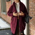 thumbnail image 2 of Vedolay Winter Coat Women Hooded Cardigan Casual Warming Outwear for Autumn A,L, 2 of 4