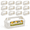White-Large, variant on White Large 25-Pack 10.5 Inch Window Gable Cake Boxes with Handles
