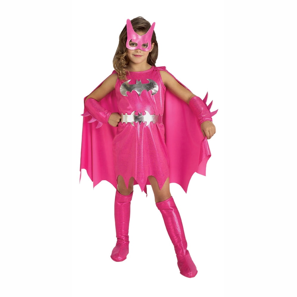 Girls Deluxe Costume Super Hero Halloween Fancy Dress Outfit 