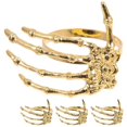 thumbnail image 1 of 4pcs Napkin Buckle Halloween Exquisite Ghost Palm Shaped Napkin Holders, 1 of 4
