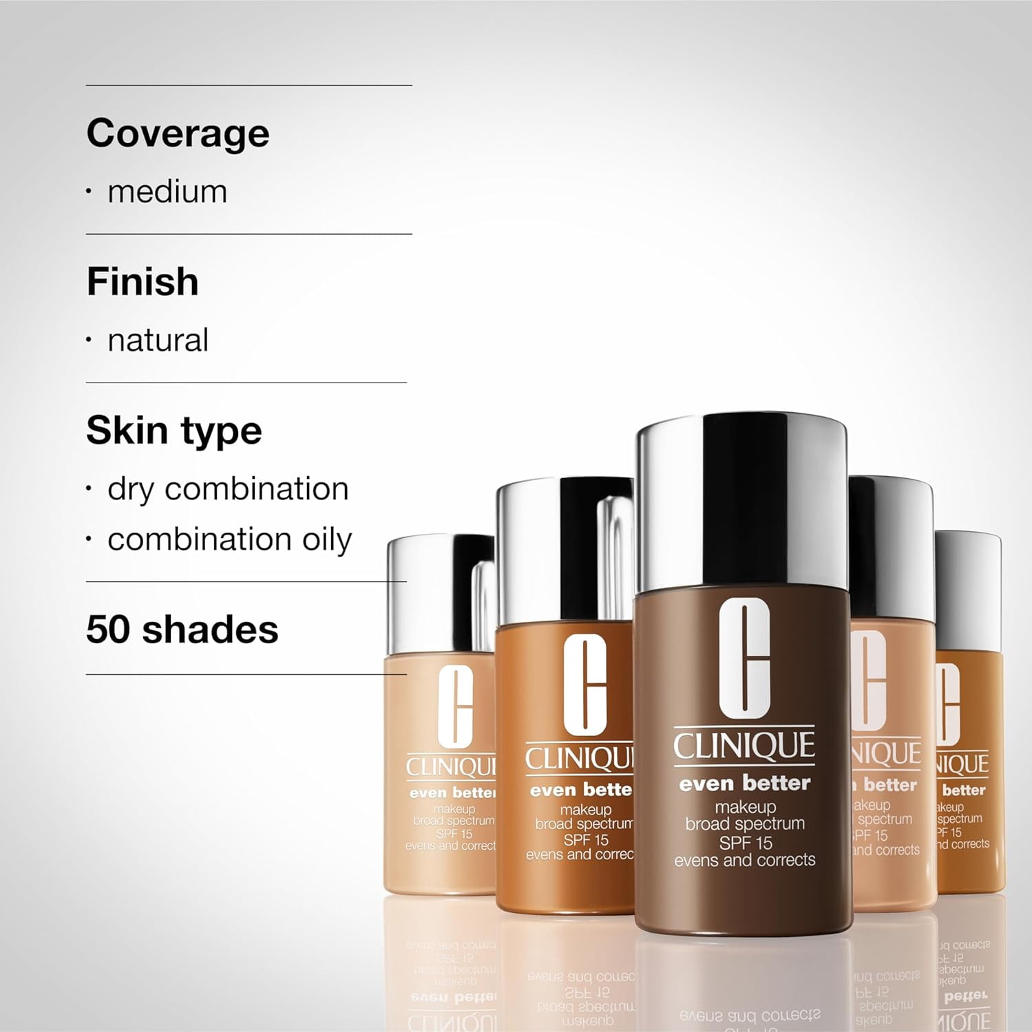 Clinique Even Better Makeup Broad Spectrum SPF 15 - WN 64 Butterscotch (Moderately Fair, Warm-Neutral Undertones)
