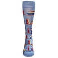thumbnail image 5 of MeMoi Men's "Bookshelf" Rayon from Bamboo Blend Novelty Crew Sock - Mens - Male, 10-13, Black, 5 of 6