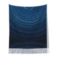 thumbnail image 2 of Mode pour Femmes Tassel Scarf, Bleu Rêve Tourbillon Long Châle, Léger et Chaud, 2 of 6
