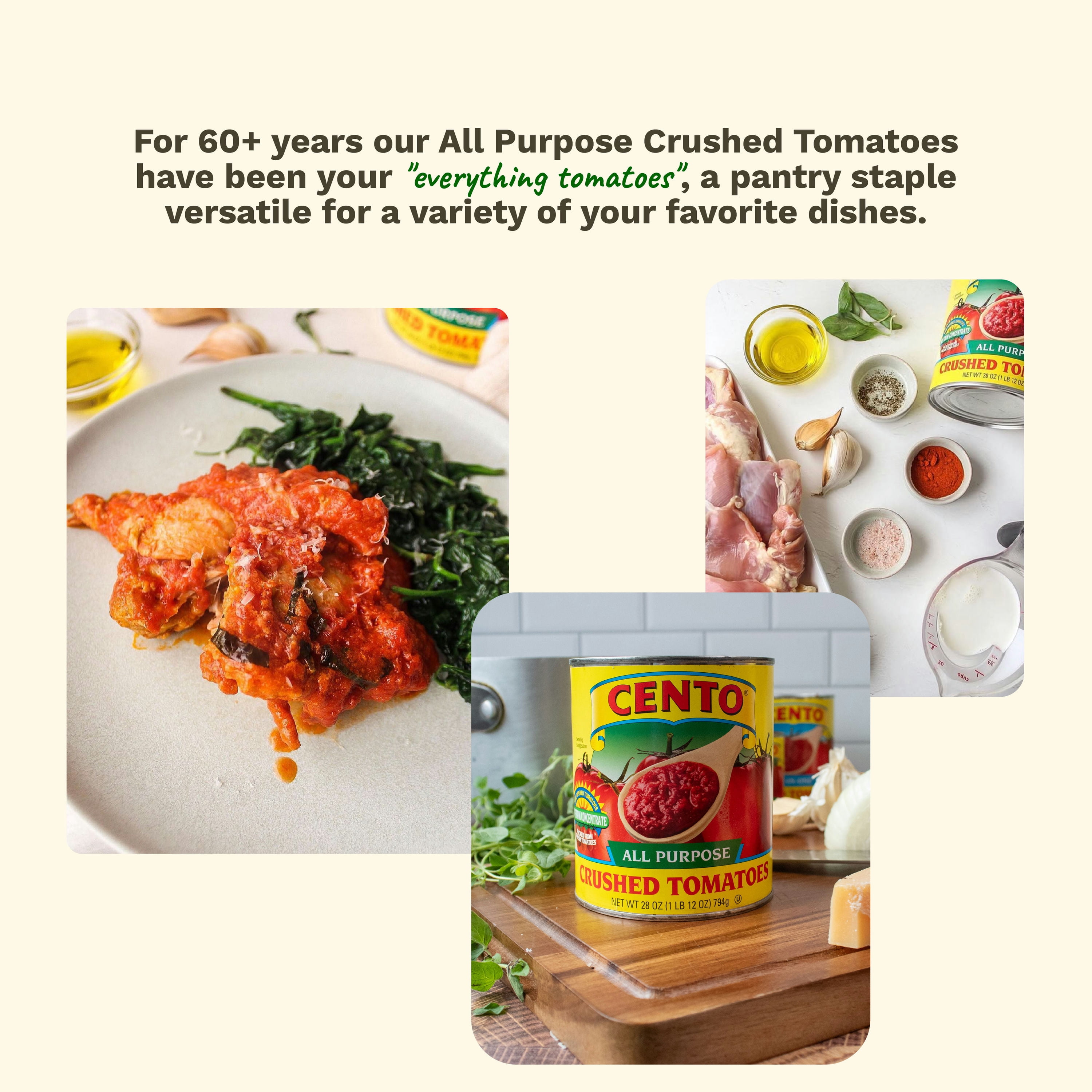 Cento All Purpose Crushed Tomatoes, 28 Oz