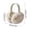 #0666-Khaki, variant on Kieccall Winter Plush Warm Ear Muffs Foldable Faux Rabbit Fur Earmuffs for Cold Weather Outdoor Wear Gift