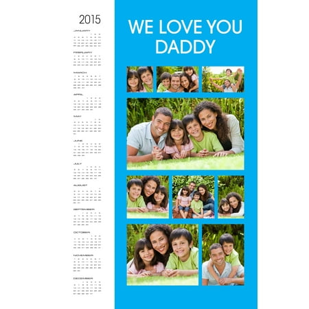 Two Sided Matte Paper - 11x14 Calendar Collage Poster, Matte Photo Paper