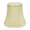 thumbnail image 1 of Cloth & Wire SI10133 Slant Fancy Octagon Softback Lampshade with Washer Fitter, Antique White, 1 of 3