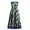 CL03, variant on Women Sleeveless African Ankara Maxi Dress Ruffle Hem Flared Dresses for Wedding Party