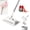 5 Cloths, variant on 2026 New Mini Disposable Dust Mop with Reusable Cloths No-Touch Dirty Cleaning Dust Mop for Dry Wet Disposable Pads, Multi Surface Floor Mopping and Sweeping for House Wall Bathroom Corners