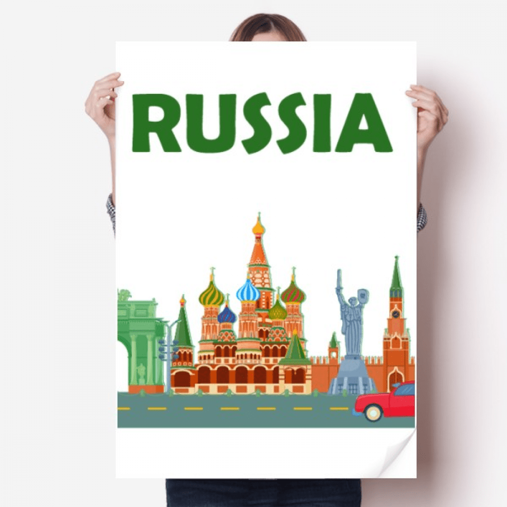 Kremlin Sculpture Russia Graffiti Sticker Decoration Poster Playbill ...
