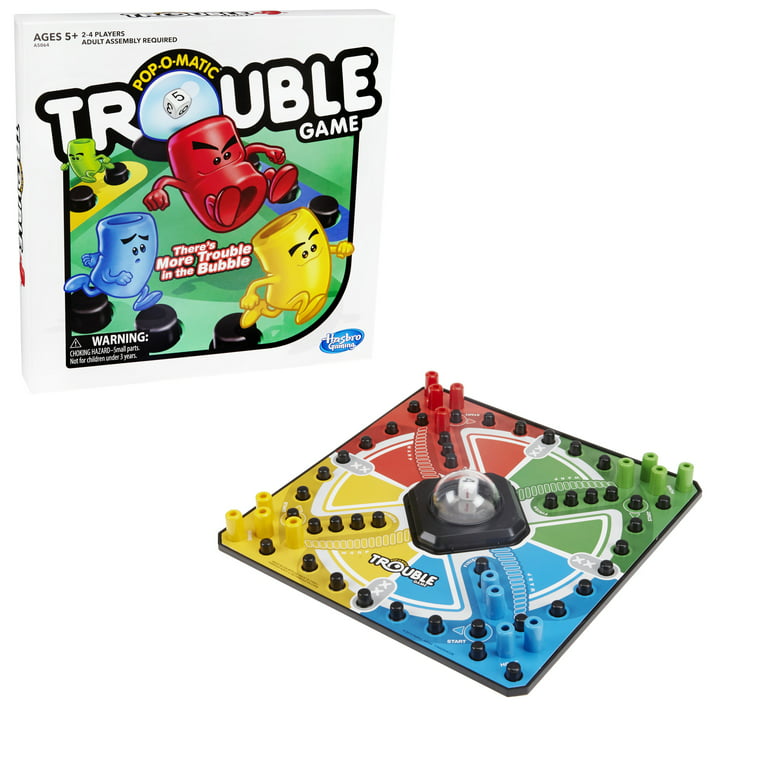 agentschap markeerstift eenvoudig Hasbro Trouble Pop-O-Matic Game - Walmart.com