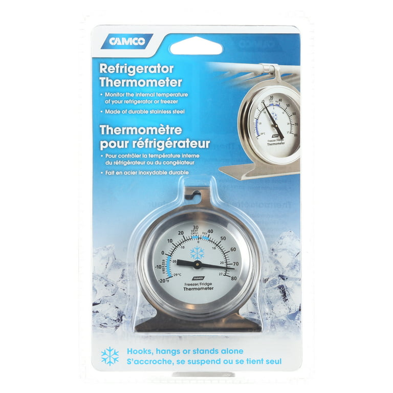 Camco 42114 Refrigerator/Freezer Thermometer