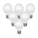 thumbnail image 1 of Bombilla Led Edison 6 Pzs G25 (g80) 5w E26 Blanco Y Cálido 4000, 1 of 4