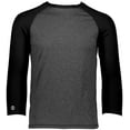 thumbnail image 3 of Holloway 3XL Typhoon Shirt Black Heather/Black 222538, 3 of 4