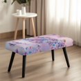 thumbnail image 2 of Jiueut Butterfly Hydrangea Print Dining Bench Slipcover, Breathable Bench Seat Protector Cover with Elastic Band Dustproof Rectangle Seat Cushion Long Chair Cover for Home Hotel, 2 of 7