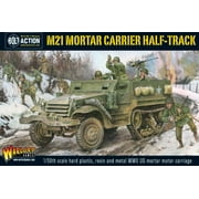 28mm Bolt Action: WWII M21 Mortar Carrier US Halftrack (Plastic w/Resin & Metal Parts)