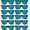 Bluegreen, variant on Square Sunglasses Mens Womens UV400 Protection Retro Mirrored Sunglasses Bulk (12 Pack)