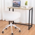 thumbnail image 4 of Gymax Bureau Pliant pour Ordinateur Portable PC Table de Travail Bureau Meubles, 4 of 10