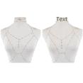 thumbnail image 2 of Collar estilo Pure Desire para mujer, estilo Niche, combina con todo, ligero, de lujo, estilo chica sexy, cadena para el pecho, cadena para el cuerpo, accesorios tipo bandolera sexy, 2 of 4