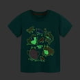 thumbnail image 5 of Shadoumai Toddler Boy Clothes Crewneck Train Dinosaur Short Sleeved Tops and Shorts Casual 2 Piece Basketball Performance Tank Top and Mesh Shorts Set 2 Piece Summer Outfit Kids, 5 of 5