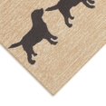 thumbnail image 5 of Liora Manne Frontporch Doggies Indoor Outdoor Area Rug Black, 5 of 5