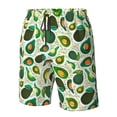 thumbnail image 5 of Naloa Green Avocado (2) Men's Beach Shorts, Surfing shorts, Swim trunks, Quick Dry Swim Trunks for Surfing Beach Fun - Small, 5 of 9