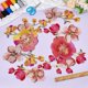 thumbnail image 4 of Parche bordado de flor de peonía de 2 piezas, parche para coser, apliques, parche de reparación para ropa, vestidos, bolsos, pantalones, sombreros, manualidades decorativas DIY, 4 of 9