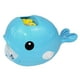 thumbnail image 5 of Máquina de burbujas con forma de ballena, soplador automático de burbujas, juguete para bañera y ducha. Azul, 5 of 9