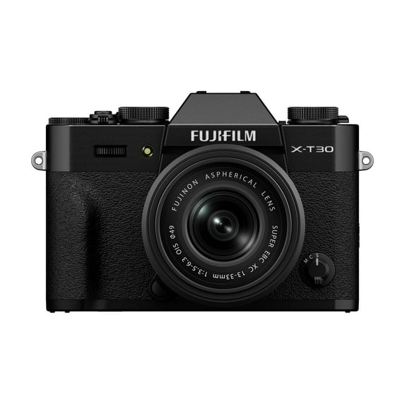 FUJIFILM X-T30 III Mirrorless Camera Body, with XC13-33mm Lens Kit, Black
