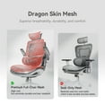 thumbnail image 4 of SIHOO M59AS Ergonomic Office Chair, High Dual Back Computer Chair with 3D Flip Armrests Headrest, Adaptive Dynamic Lumbar Support , Desk Chairs 300lb, 4 of 9