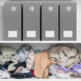 thumbnail image 4 of SpaceAid 4 Pack Sheet Organizers and Storage, Queen & King Size, Gray, Fabric, 4 of 6