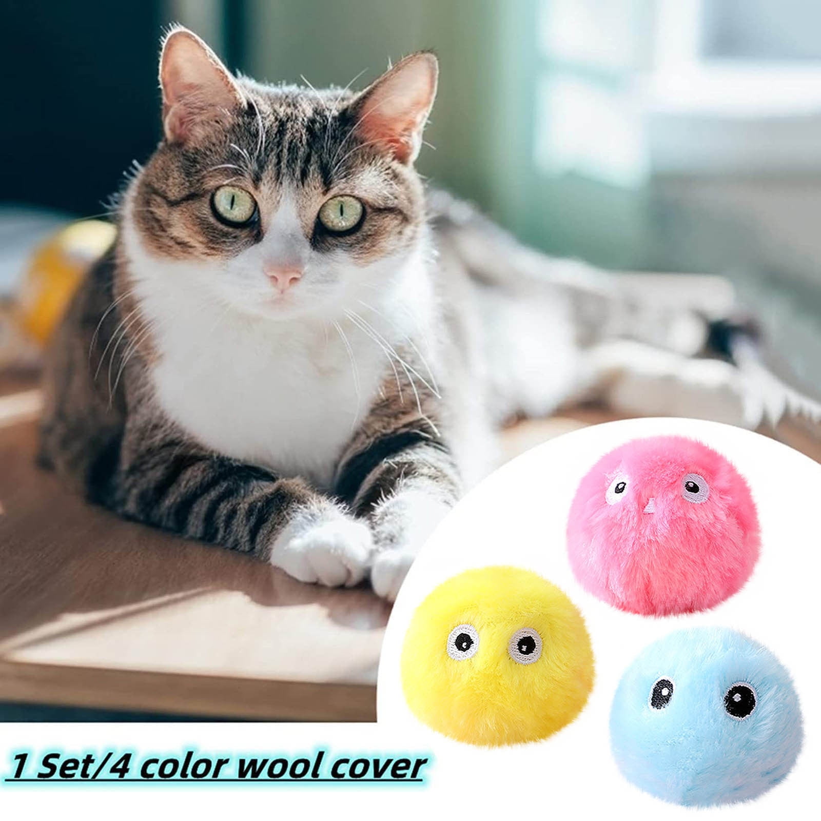 Canada Day Kcavykas Savings on Pets,Toys,Chirping Catnip toy Balls