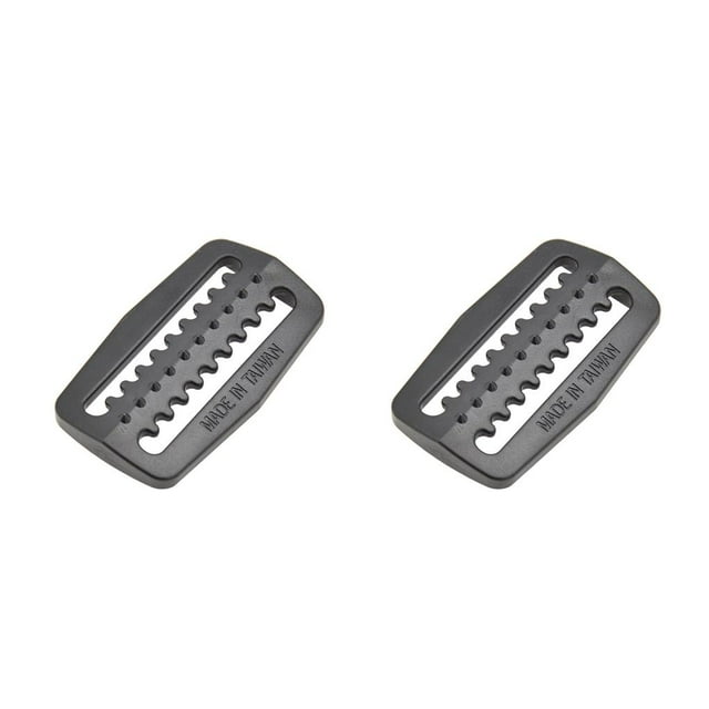ZheElen Buckle Brand New Waterproof Overall Clasp Replacement Easy Installment Anti-skidding Belt Clip Exquisite Appearance Black 2Set