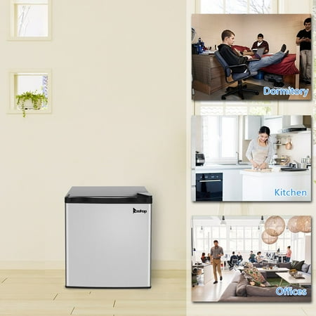 ZOKOP Compact Upright Mini Upright Freezer BD-40 AC115V/60Hz 31.1L/1.1CU.FT Small Refrigerator for Bedroom Office or Dorm
