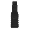 thumbnail image 3 of Injueey ABS Black Fire Wire 800 a 400 Adaptador Convertidor Conector de 6 pines a 9 pines Teléfono y Comunicación, 3 of 6