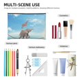 thumbnail image 4 of Cauagu Elephant Giraffe for Tyvek Makeup Bag,Reusable Travel Cosmetic Bag Women Organizer Toiletry Bag Birthday,Gifts for Women Girlfriend Mom Teacher 6.5’’*8.9’’, 4 of 7