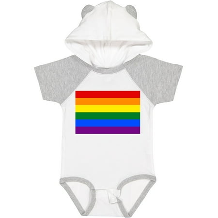 

Inktastic Gay Pride Rainbow Flag Gift Baby Boy or Baby Girl Bodysuit