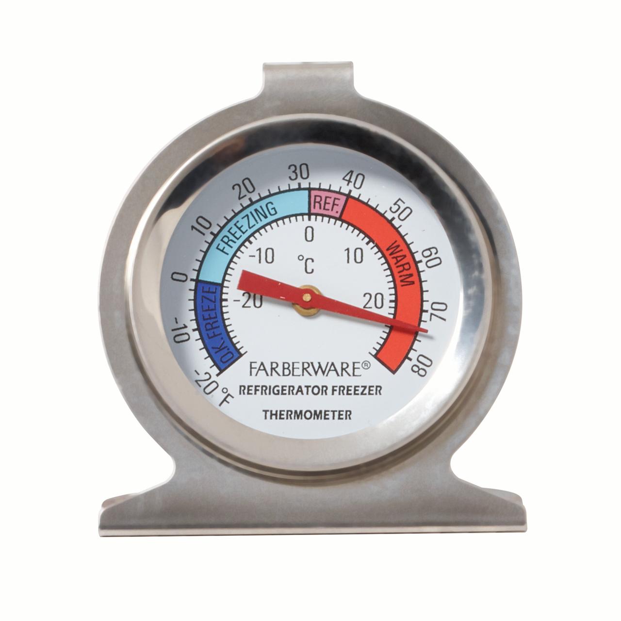 Farberware Protek Refrigerator Thermometer With Easy Read Display