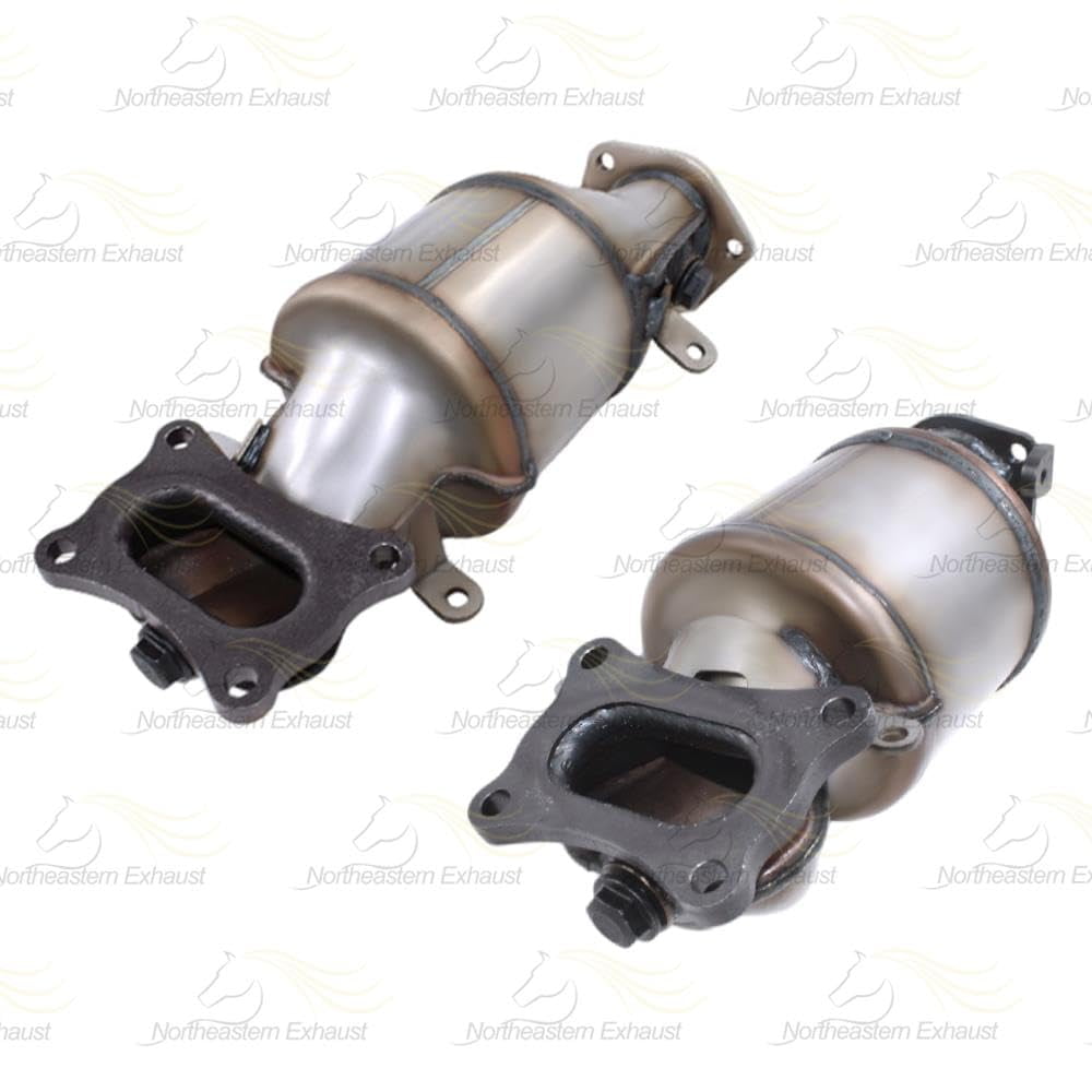 Northeastern Exhaust | Stainless Steel EPA-Approved Pair of Manifold Catalytic Converters Fits Acura MDX 2010–2020 3.0L, 3.5L & 3.7L SUV | Direct-Fit Replacement