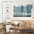 thumbnail image 5 of Elephant Stock Hidden Creek Wall Art - Horizontal Canvas Wall Art - Living Room Wall Decor - Abstract Canvas - Blue And Gray Decor By Norman Wyatt Jr. - 45" x 30", 5 of 8