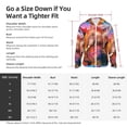thumbnail image 5 of Pofeuu Oil Paintings of Elephants Print Sun Protection Outdoor Lightweight Full Zip UV Cooling Hoodie Long Sleeve Summer Clothing for Outdoor Hiking-Small, 5 of 5