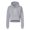 Grey Triblend, variant on Women�'s Crop Hooded Sweatshirt