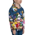 thumbnail image 3 of Lsque Mario Patten Youth Hoodie Sweatshirt Pullover with Kangaroo Pocket Boys and Girls Hoodie Warm Hoodie for Kids, 3 of 8