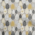 thumbnail image 1 of oneOone Cotton Silk Gray Fabric Easter Diy Clothing Quilting Fabric Print Fabric By Yard 42 Inch Wide, 1 of 4